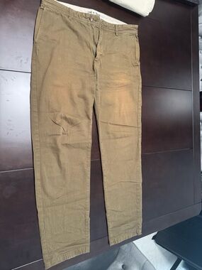 Line of Trade Men's Tan Corduroy Trousers